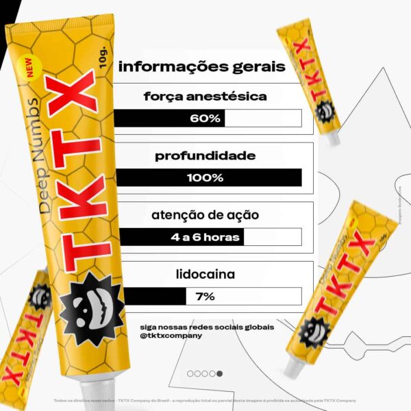Pomada TKTX Amarela 60%
